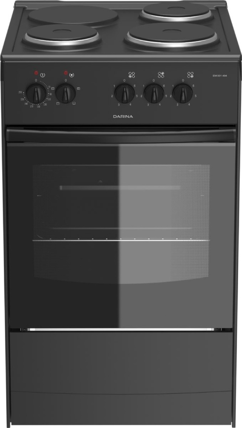 Электроплита Darina S ЕM 331 404 At 50 см, 3 конфорки, антрацит фото 1