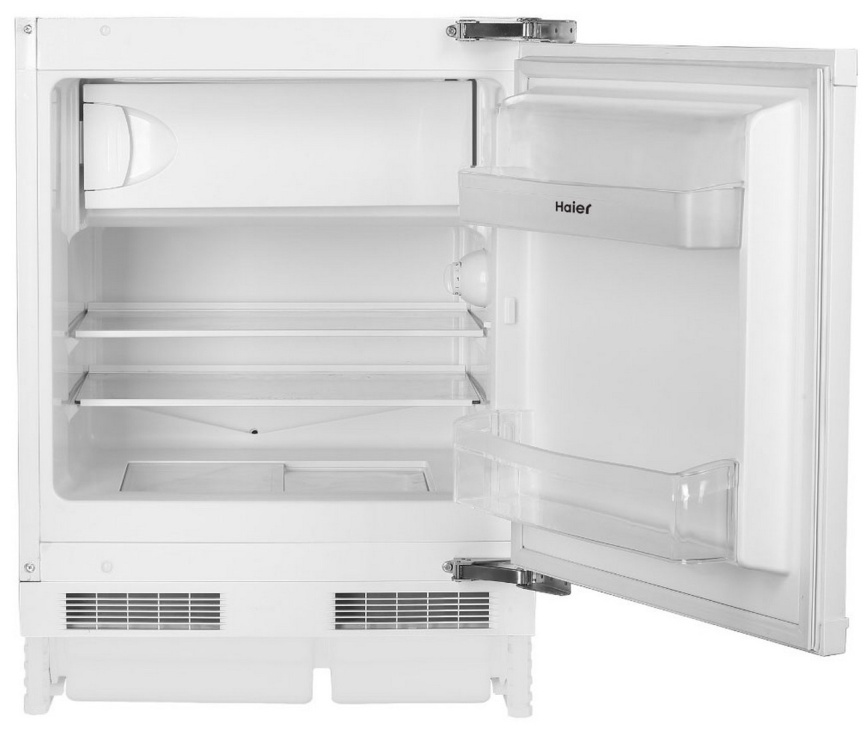 Встраиваемый однокамерный холодильник Haier HUR100RU 100 л, белый фото 1