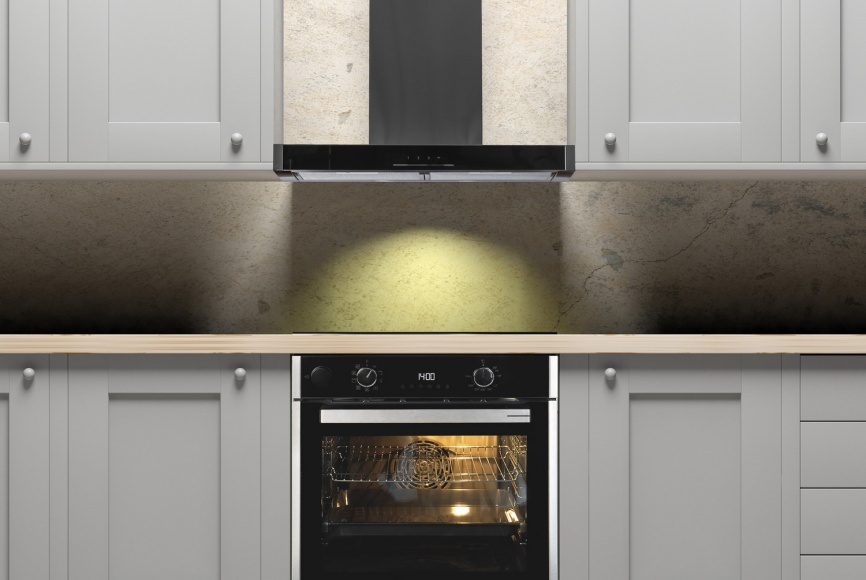 Вытяжка Grundig GDKP2460BC, электронное управление, сенсор, мощность 216 Вт фото 10