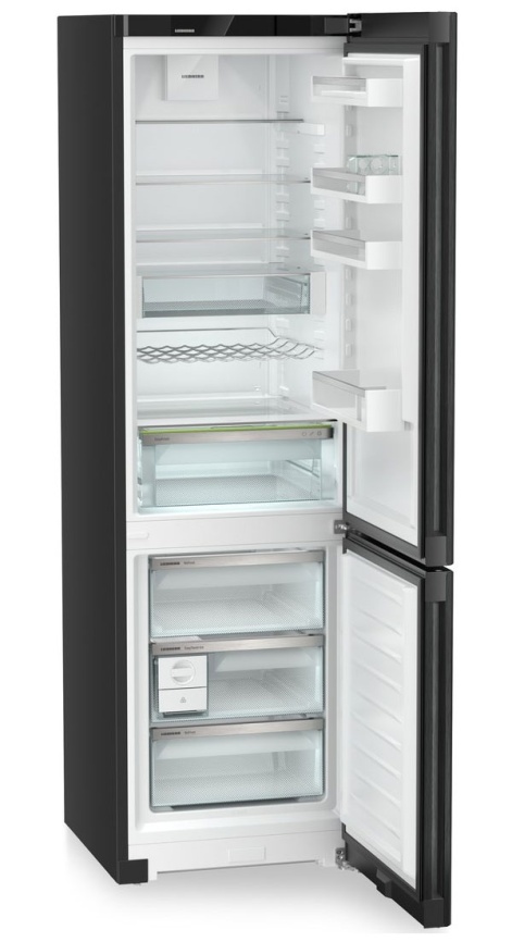 Двухкамерный холодильник Liebherr CNbdc 573i-22 001 No frost, черный фото 4