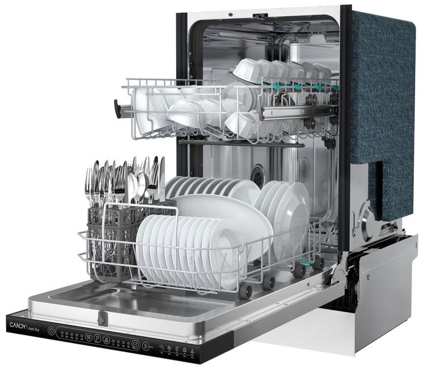 Встраиваемая посудомоечная машина Candy Nova CI 0A9E0AA-08 10 комплектов посуды фото 4