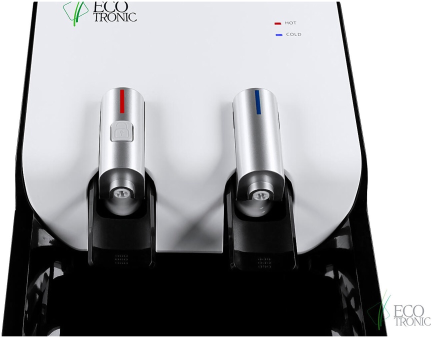 Кулер напольный Ecotronic M40-LCE white black фото 6