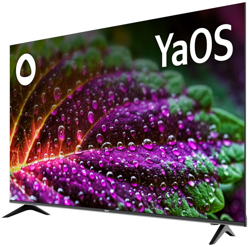 Телевизор BBK 65LED-8246/UTS2C, 65 дюйма, 4K Ultra HD, смарт ТВ, Android 11, черный фото 2