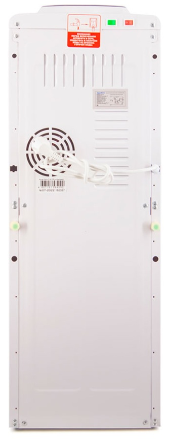 Кулер для воды Aqua Work 0.8LDR бело-черный эл. охл нажим кружкой 27930 фото 4