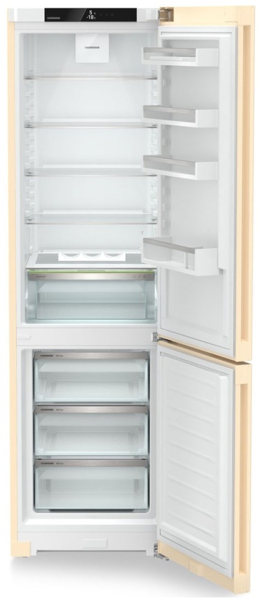 Двухкамерный холодильник Liebherr CNbed 5703-22 001 No frost, бежевый фото 3