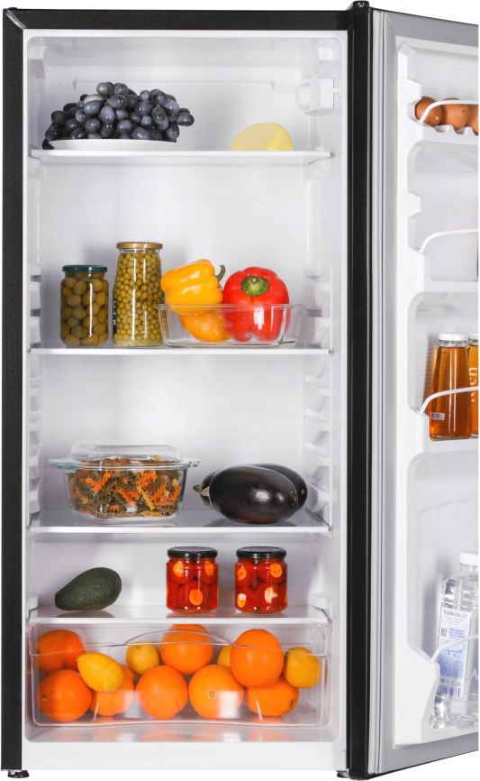 Однокамерный холодильник Nord Однокамерный холодильник с морозильником Nord NR 508 B, 150 л, черный матовый фото 5