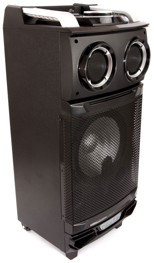 Мидисистема Supra SMB-880 с аккумулятором, подсветка 3 цветная, черный фото 3