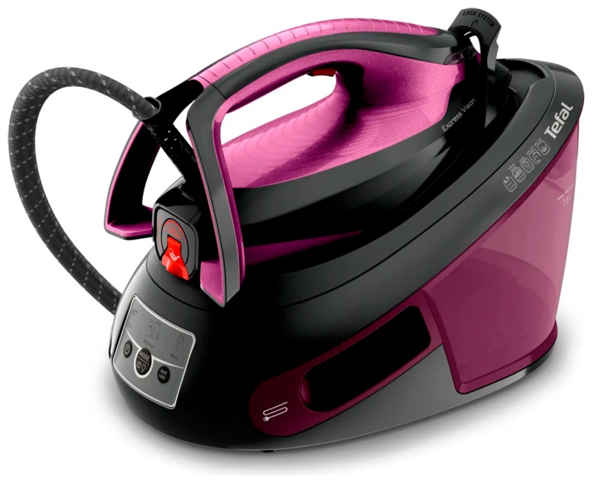 Парогенератор Tefal Express Vision SV8152E0, фиолетовый/ черный фото 2