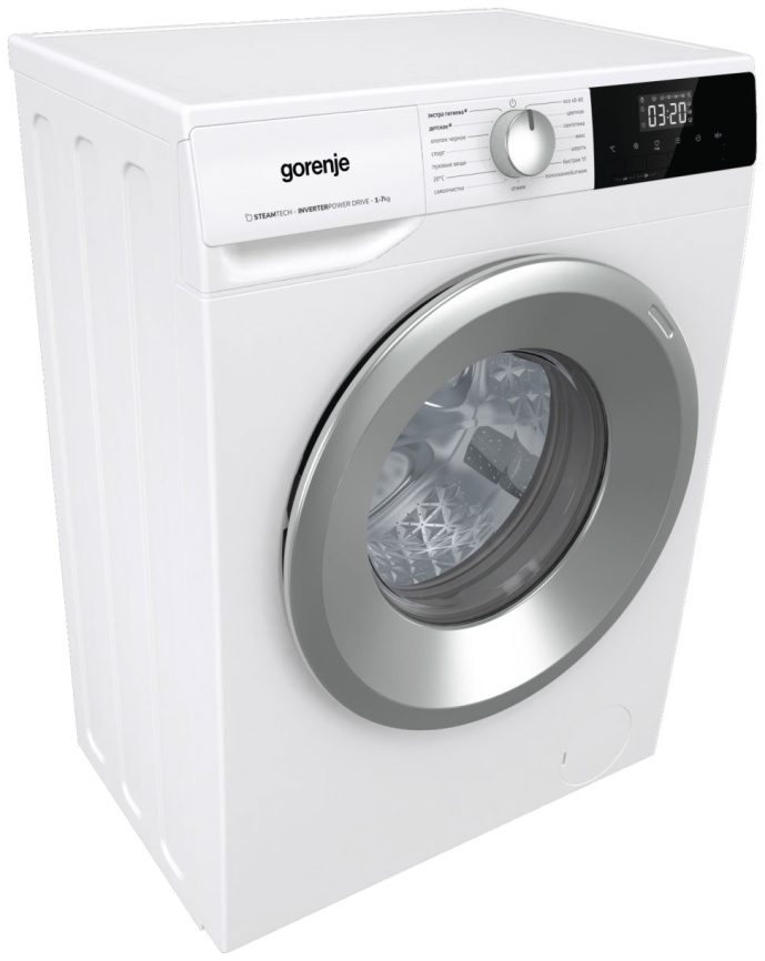 Стиральная машина Gorenje W2NHPI72SCS автомат 7 кг, белый фото 9