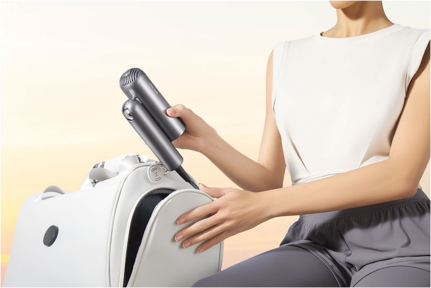 Фен Dreame Hairdryer Pocket AHD51, мощность 1300 Вт, 2 скорости фото 14