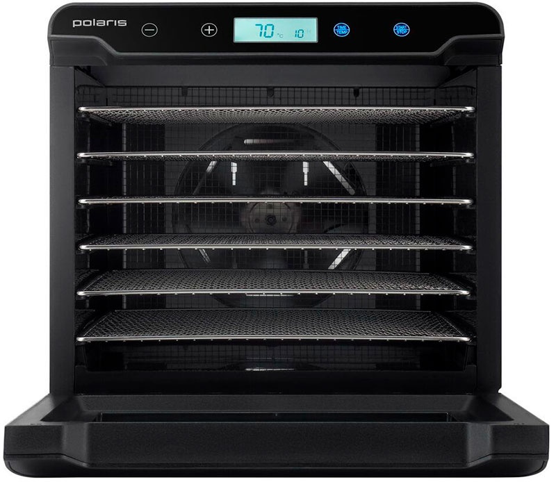 Сушилка для овощей и фруктов Polaris PFD 2402H Pro, 020962, черный фото 3