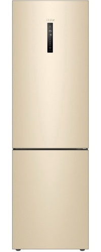 Двухкамерный холодильник Haier C4F640CGGU1 No frost, золотистый фото 1