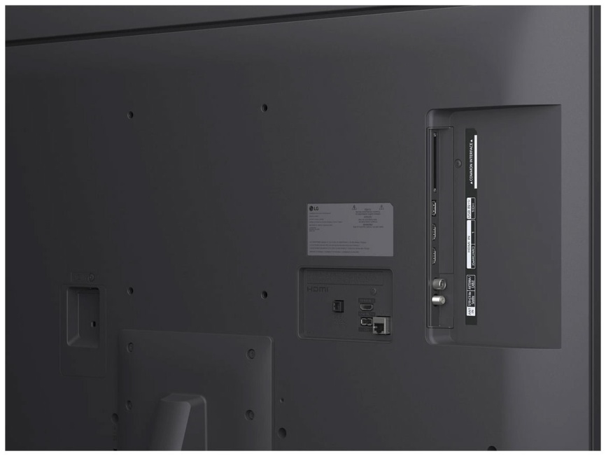 Телевизор LG 43NANO81A6A.ARUG, 43 дюйма, 4K Ultra HD, смарт ТВ, WebOS 25, черный фото 9