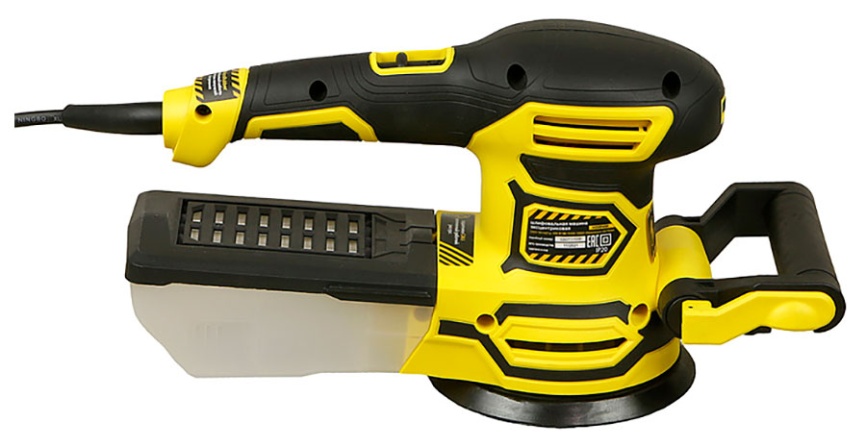 Эксцентриковая шлифовальная машина Hanskonner HOS8145R 450 Вт d=125 мм 6000-12500 об/мин кабель 4 м фото 3