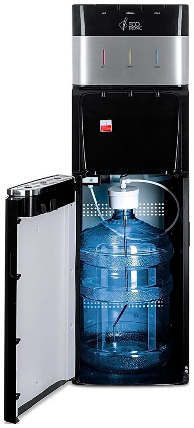 Кулер для воды Ecotronic M30-LXE black-silver SS , 12357 фото 2