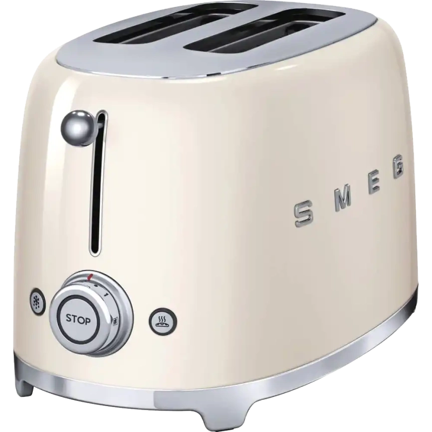 Тостер smeg tsf01creu кремовый фото 1