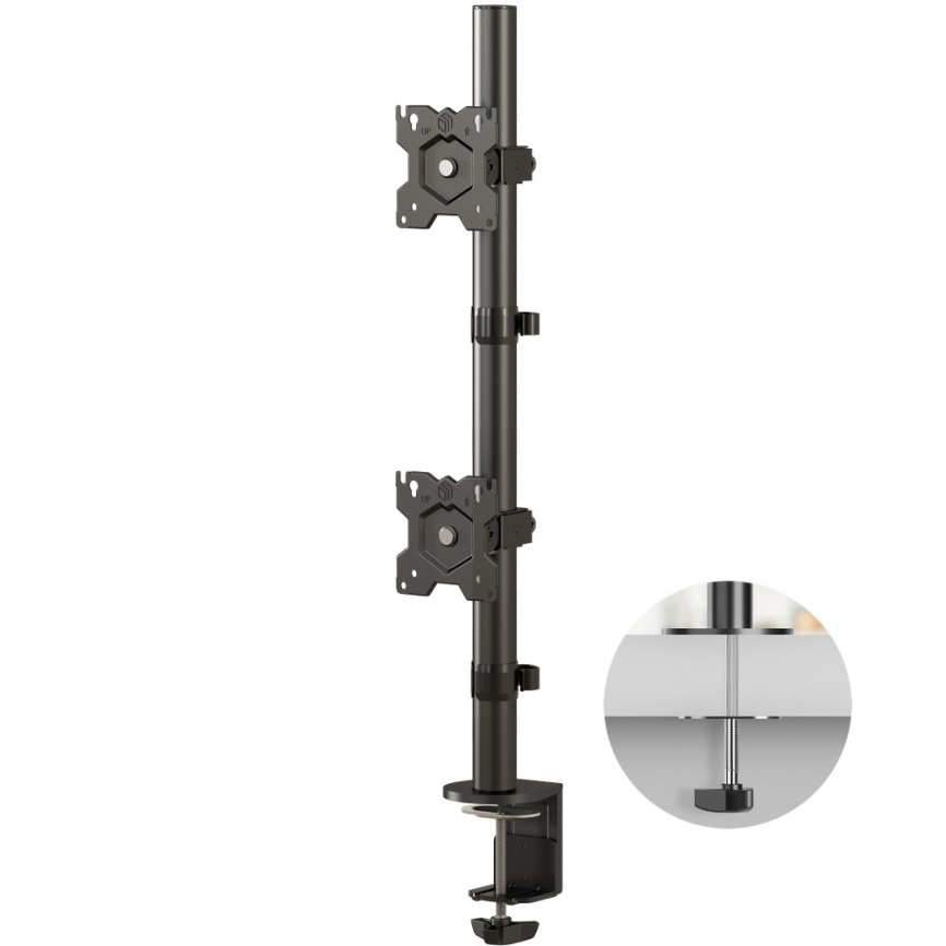 Кронштейн для 2-х мониторов ONKRON D208E фото 2
