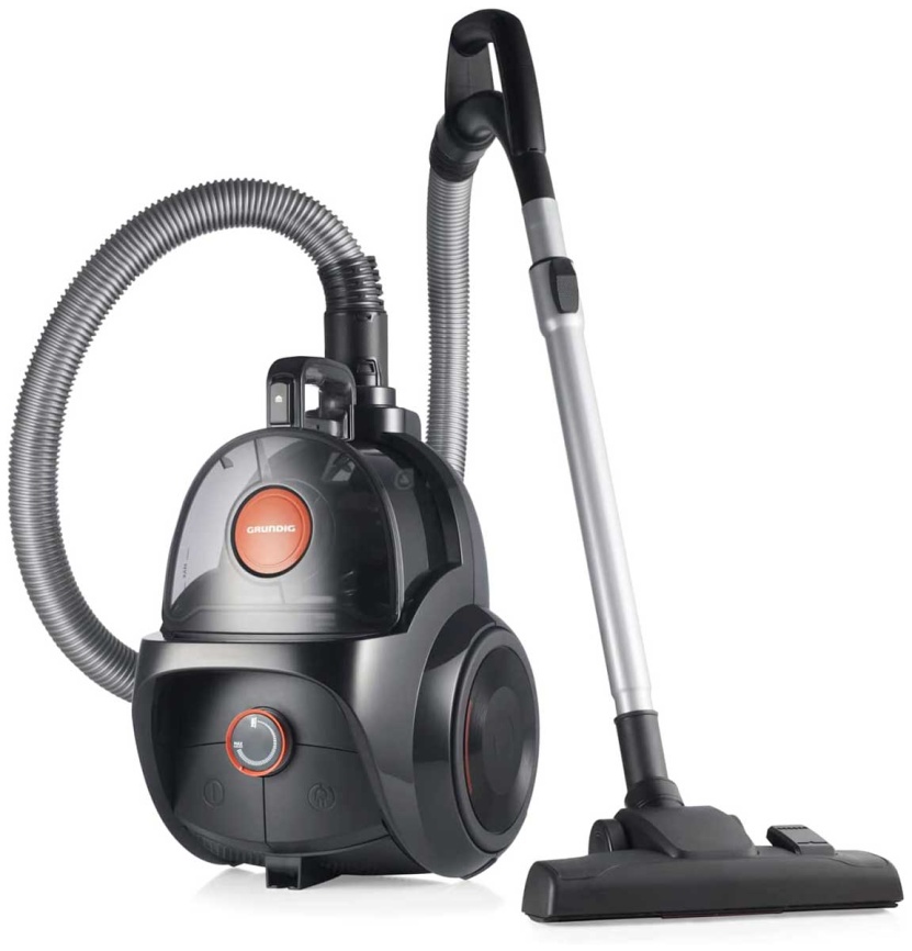 Пылесос напольный Grundig VCC 7170 ECO черный, циклоническая система фото 4