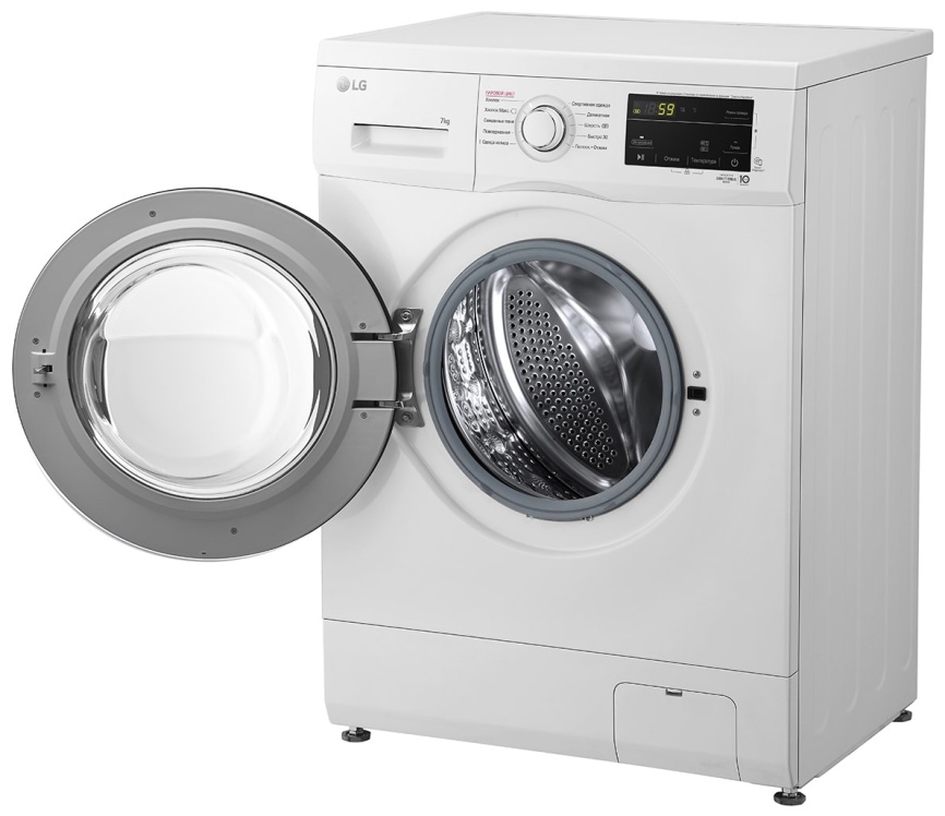 Стиральная машина LG F2J3HS8W автомат 7 кг, белый фото 8