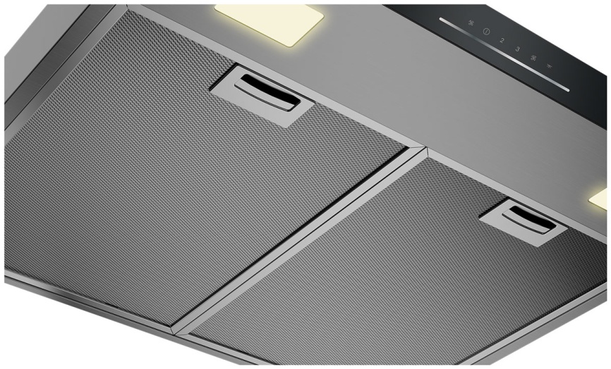 Вытяжка Grundig GDKP2464BBSC, сенсорное управление, 710м3/ч, черная фото 6