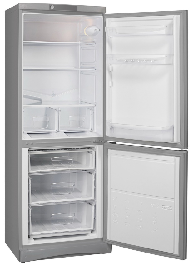 Двухкамерный холодильник Indesit Двухкамерный холодильник Indesit ES 16 GA, 299 л, серебристый фото 2