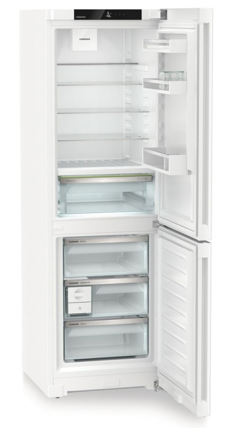 Двухкамерный холодильник Liebherr CBNc 5223-22 001 BioFresh No frost, белый фото 3