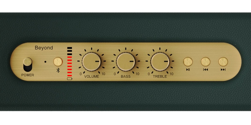 Портативная колонка Lonzuer Beyond, зеленый фото 4