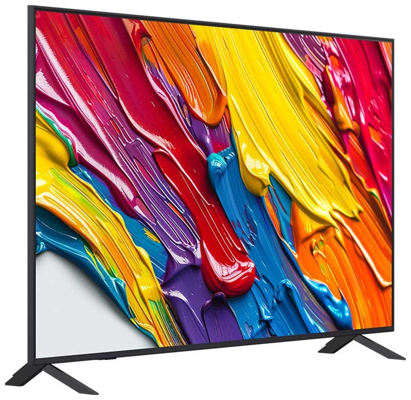 Телевизор LG 65QNED82A6B.ARUG, 65 дюйма, 4K Ultra HD, смарт ТВ, WebOS 25, черный фото 2