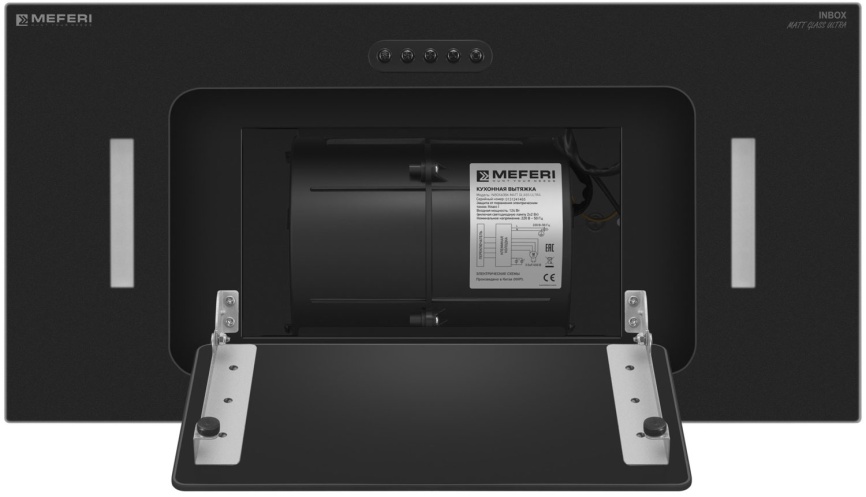 Вытяжка Meferi INBOX60BK MATT GLASS ULTRA фото 5
