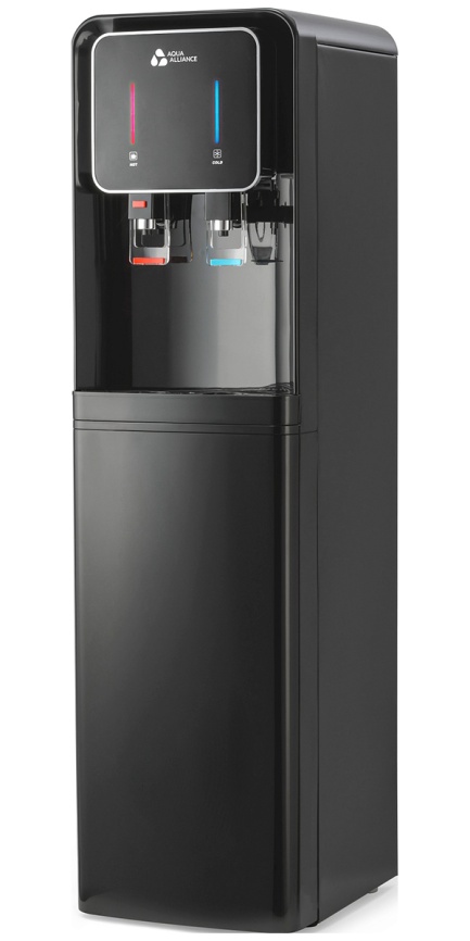 Пурифайер-проточный кулер для воды Aquaalliance A65s-LC (00430) black фото 1