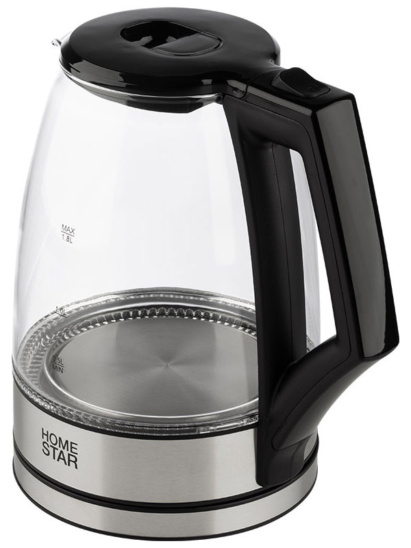 Чайник электрический Homestar HS-1004 (1.8 л), черный (107841) фото 3