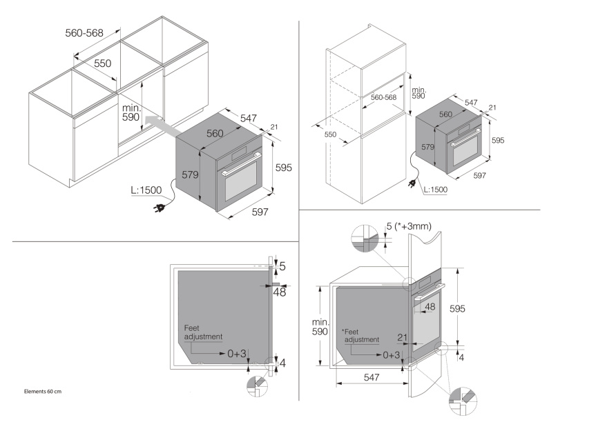 Встраиваемые электрические духовки ASKO Asko Elements OCS8678G фото 2