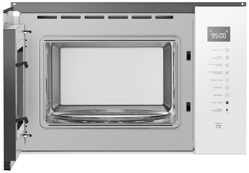 Встраиваемая микроволновая печь СВЧ Hotpoint MF25G WH H фото 5