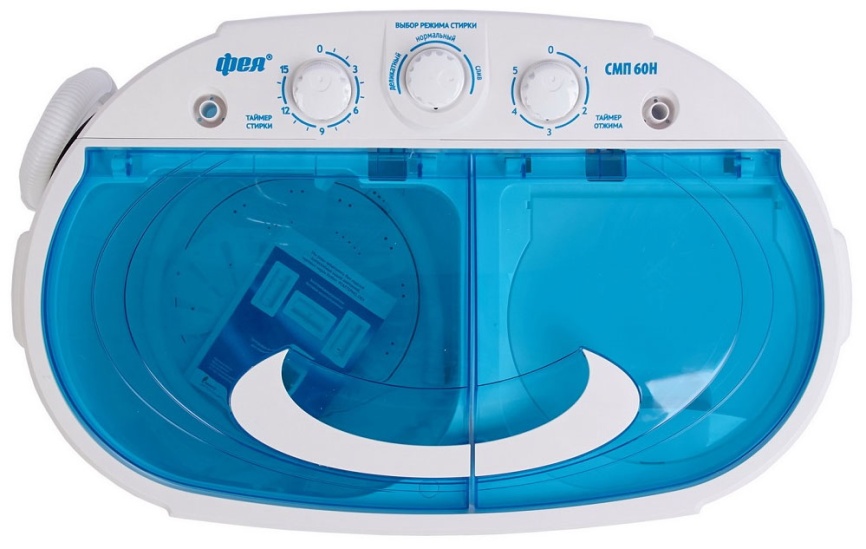 Активаторная стиральная машина Фея СМП 60НС 6 кг, белый фото 2