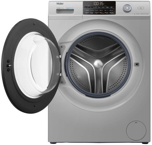Стиральная машина Haier HW60-BP12959ASE 6 кг, серебристый фото 2