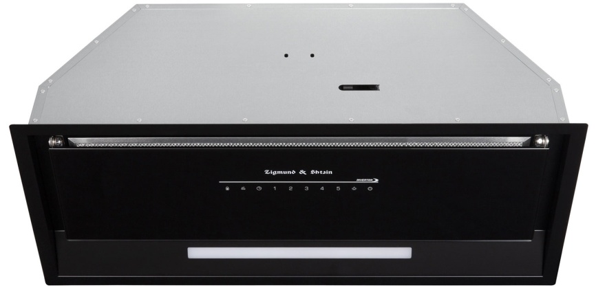 Вытяжка Zigmund & Shtain KK 019.7 B 5 скоростей, таймер, черный фото 2