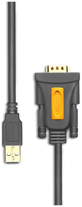 Кабель-адаптер Ugreen USB 2.0 A-DB9 RS-232, 3 м (20223) фото 1