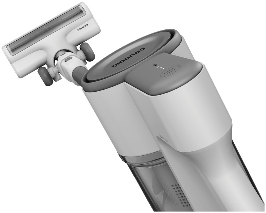 Пылесос вертикальный Grundig VCP 3130 L белый, аккумуляторный фото 3