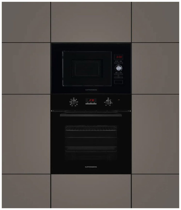 Встраиваемая микроволновая печь СВЧ Kuppersberg HMW 625 B фото 4