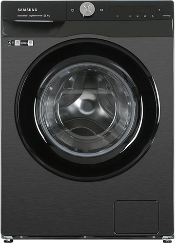 Стиральная машина Samsung WW80AG6S28ABLP, 8 кг, 21 программа, черный фото 1