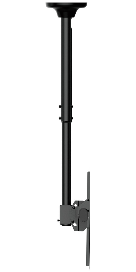 Кронштейн для телевизора UniTeki LCD4146 потолочный, телескопический, быстросъемный, наклонно-поворотный, для телевизора, диагональ 37-70 дюймов фото 2