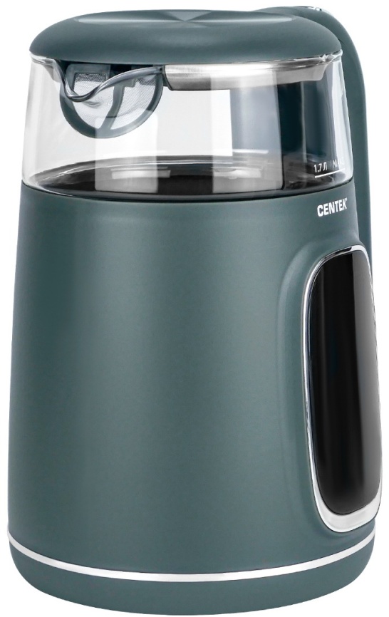 Чайник электрический Centek CT-0052 Green фото 4
