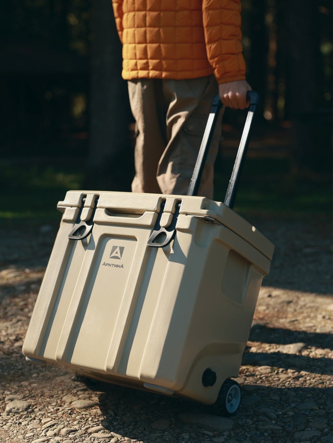 Изотермический контейнер Арктика 35 л (2600-35W бежевый) фото 5