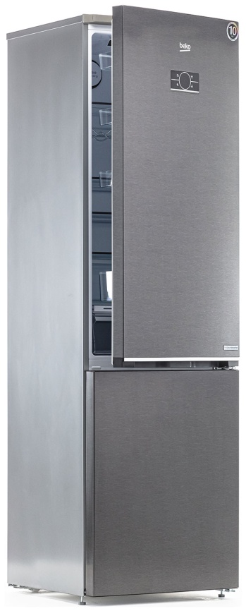 Двухкамерный холодильник Beko B5RCNK403ZXBR No frost, серый металлик фото 13