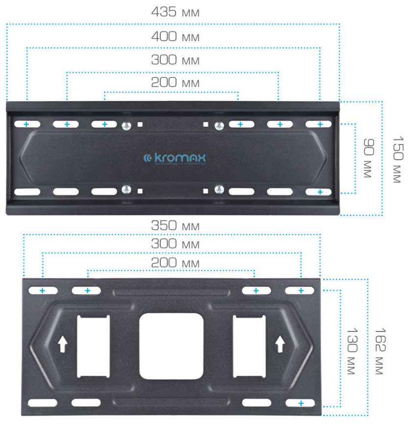 Кронштейн для телевизора Kromax PIXIS-L-2 black фото 6