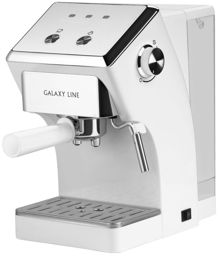Кофеварка Galaxy Line GL 0756, белый фото 1