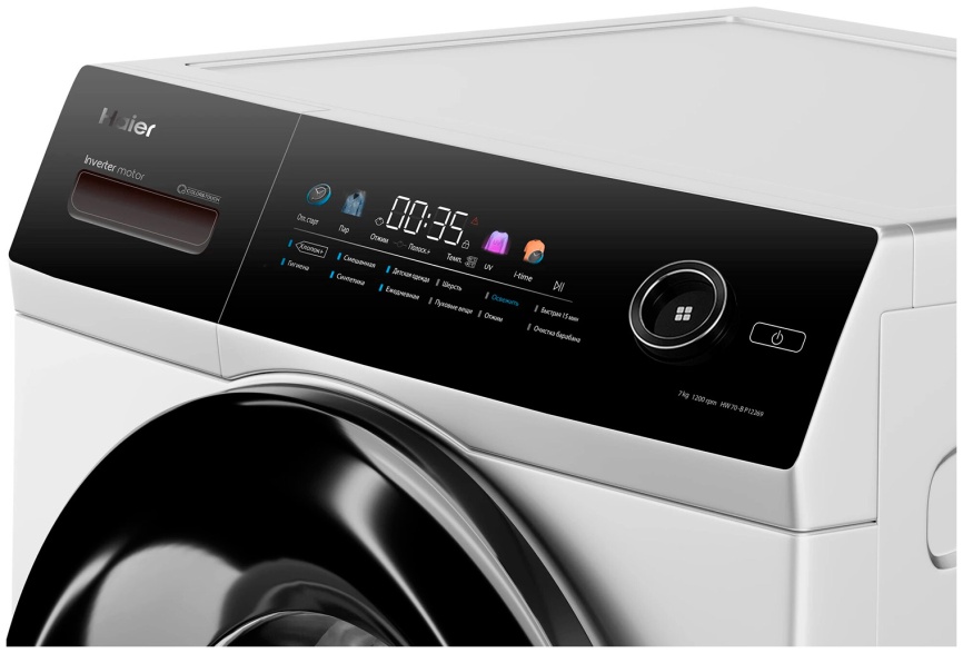 Стиральная машина Haier HW70-BP12269 автомат 7 кг, белый фото 4