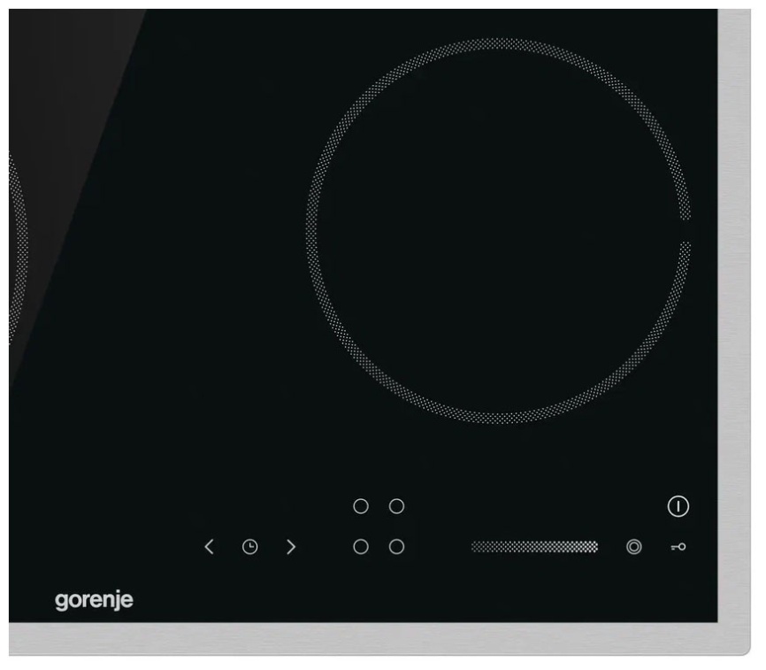 Электрическая варочная панель Gorenje ECS646BXE 59 см, 4 конфорки стеклокерамика, черный фото 3