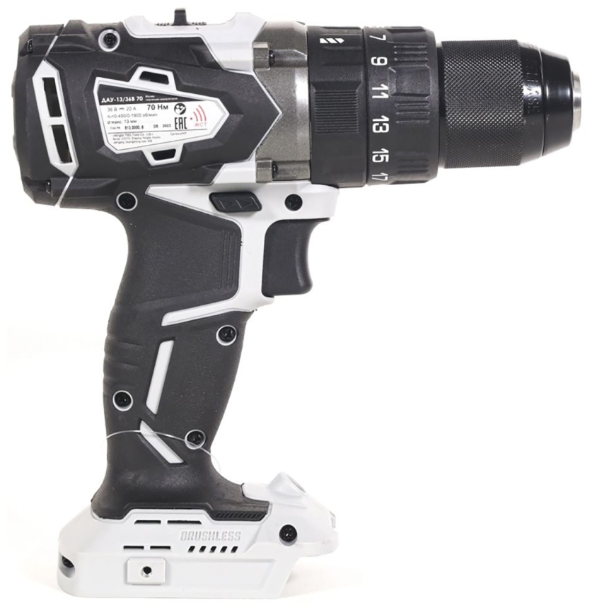 Дрель-шуруповерт  Интерскол аккумуляторная, DAU-13/36V 70 (813.0.0.70) фото 4