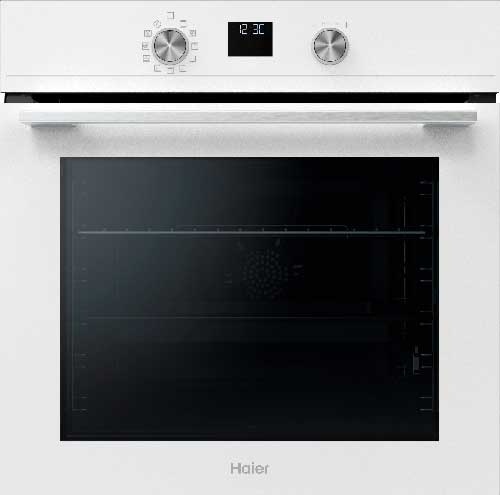 Электрический духовой шкаф Haier HOQ-K4AAN3WB 59 см, 72 л гриль, белый фото 1